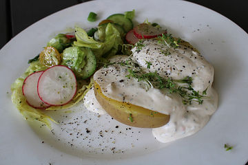 Pellkartoffeln Mit Quark Und Leinol Von Stephan Kocht Gerne Chefkoch