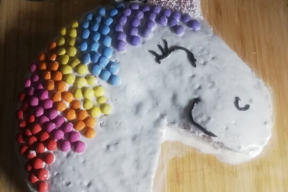 Einhorn-Kuchen