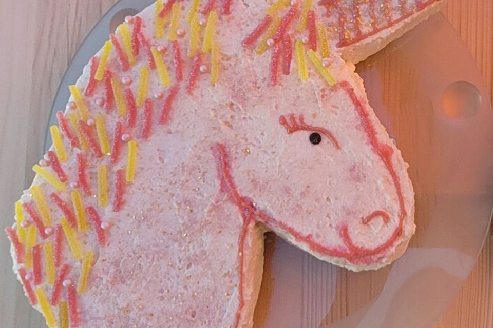 Einhorn-Kuchen