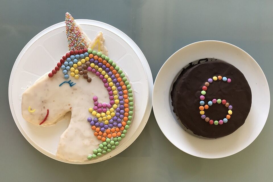 Einhorn-Kuchen