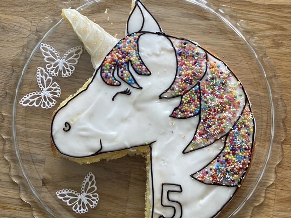 Einhorn Kuchen Backen