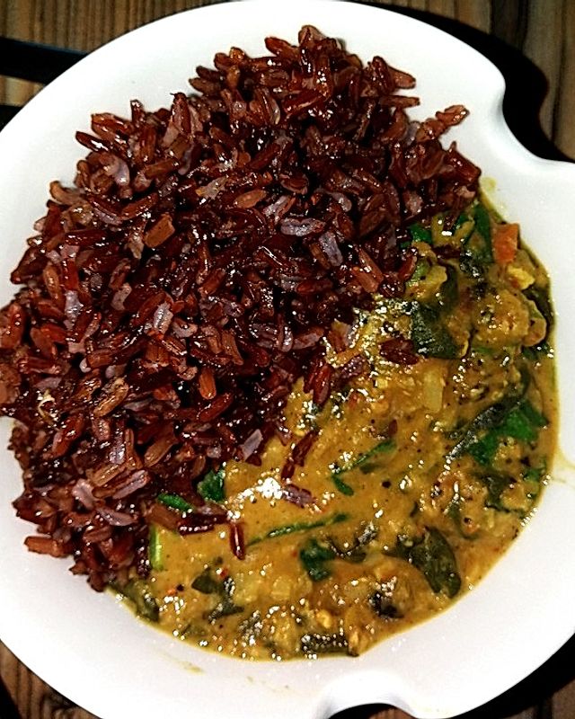 Thai-Curry aus roten Linsen