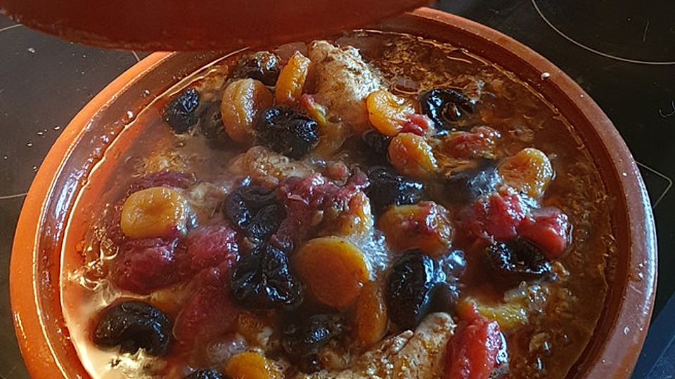 Hähnchen-Tajine mit Dörrobst von Gecko1103| Chefkoch