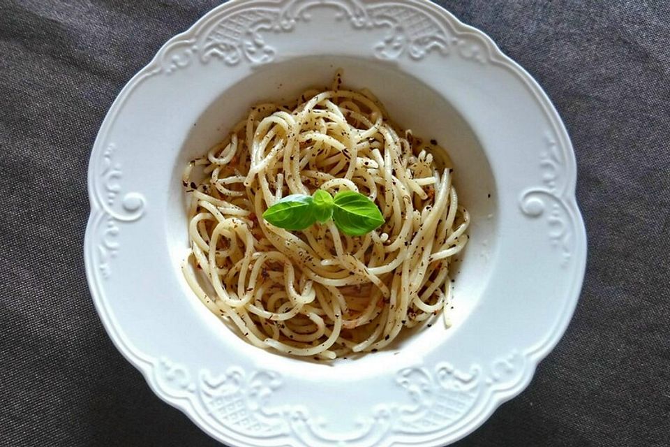 Spaghetti aglio olio