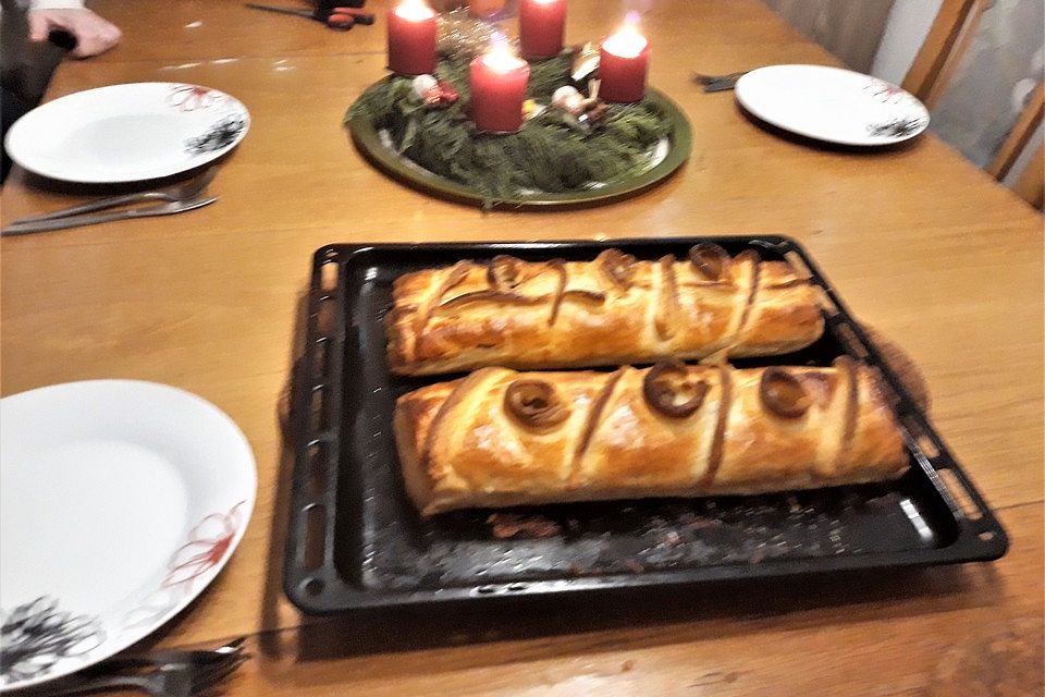 Schweinefilet "Wellington" Art