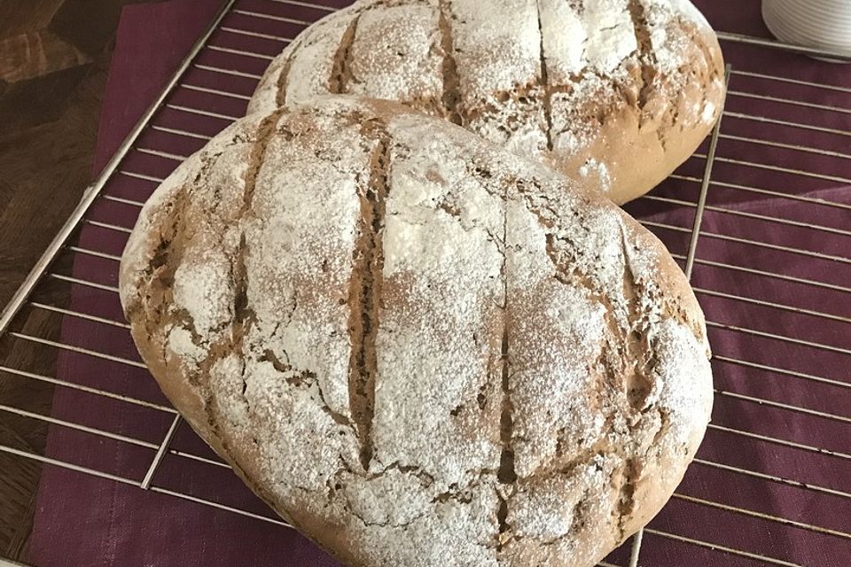 Bauernbrot mit Buttermilch