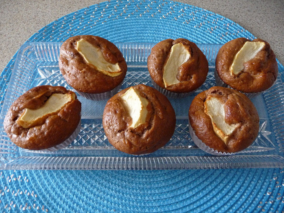 Apfel-Nutella-Muffins von Juulee| Chefkoch