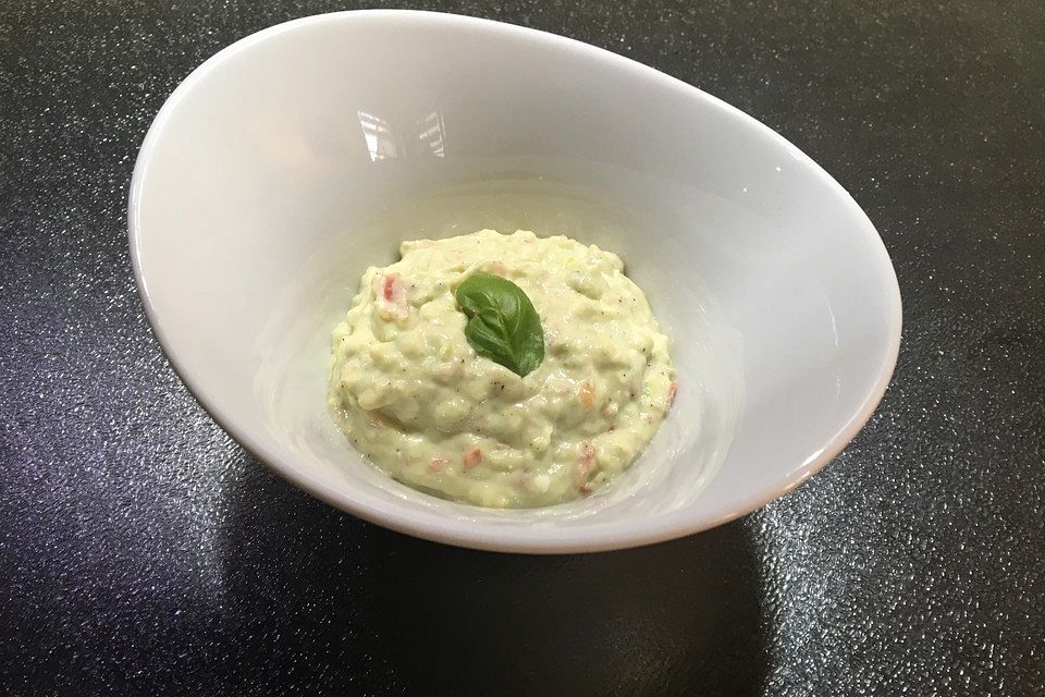 Frischer Avocado-Aufstrich oder Avocado-Dip