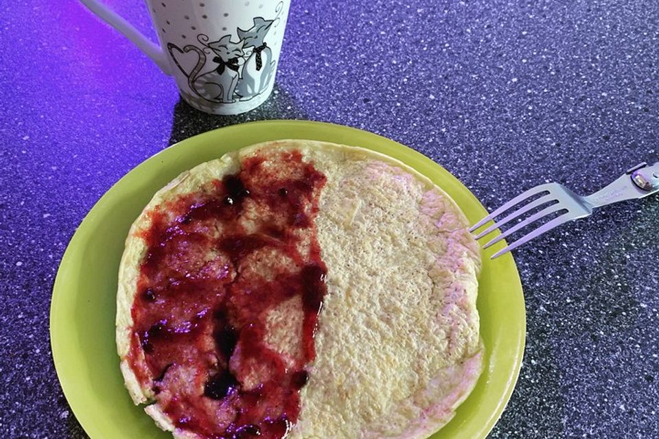 Haferflocken Crêpe