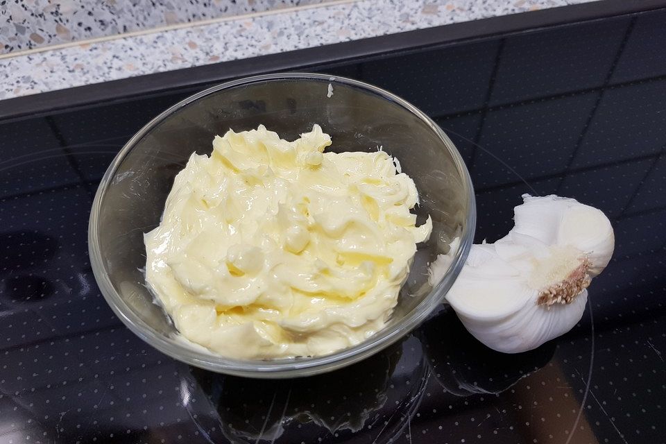 Leckere Knoblauchbutter