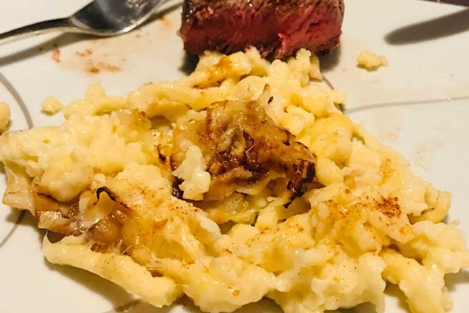 Rinderfilet mit Kässpätzle