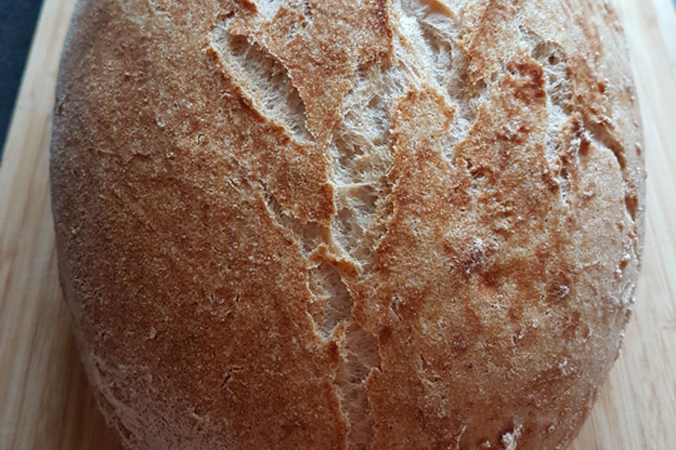 Glutenfreies helles Sauerteigbrot