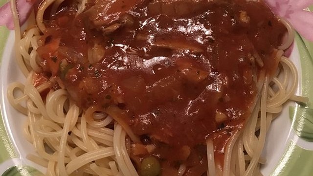 Thunfisch - Tomatensoße von Paddelchen