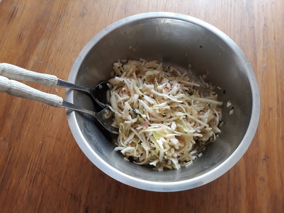Weisskrautsalat Von Thor Schlemmt Chefkoch 
