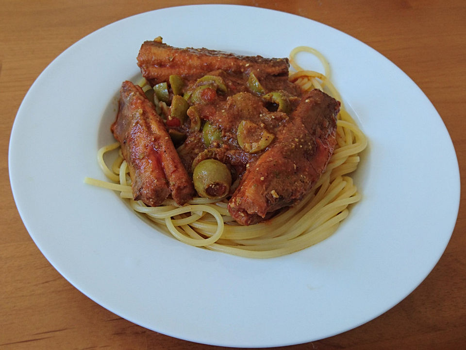 Spaghetti mit Sardinen von michaelmoon| Chefkoch