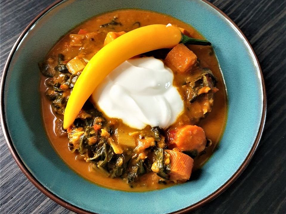Karotten-Kürbis-Mangold-Curry von chica*| Chefkoch