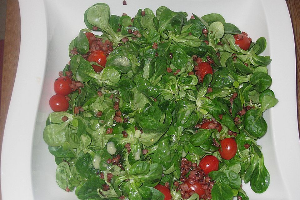 Dressing für Feldsalat, Salat mit Wild oder Rehkeule