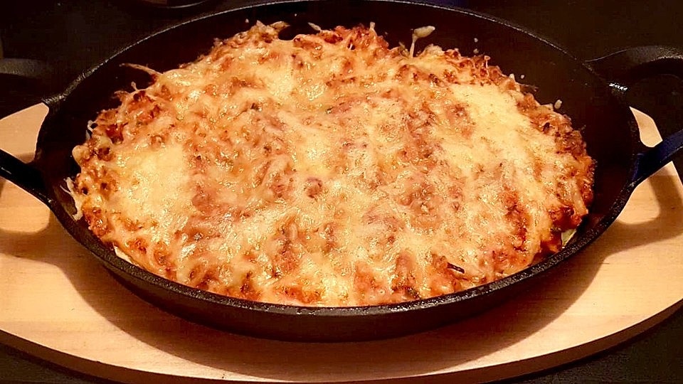 Schnelle vegetarische Kohlrabi-Lasagne-image