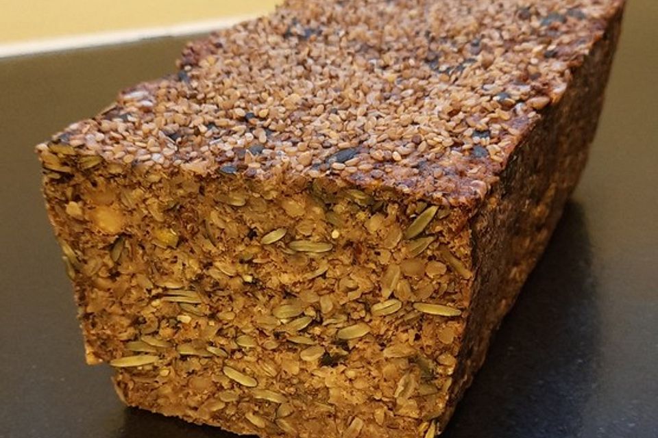 Veganes low carb Brot