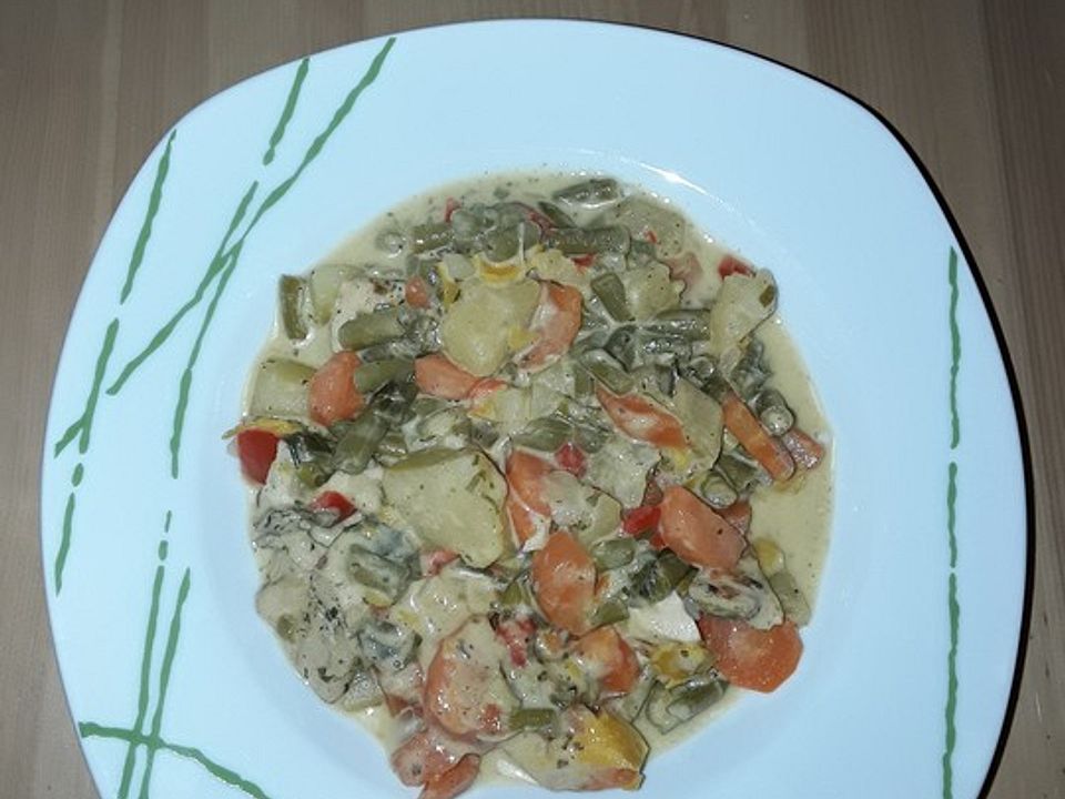 Gartengemüse-Hähnchen-Eintopf von Unioner1989| Chefkoch