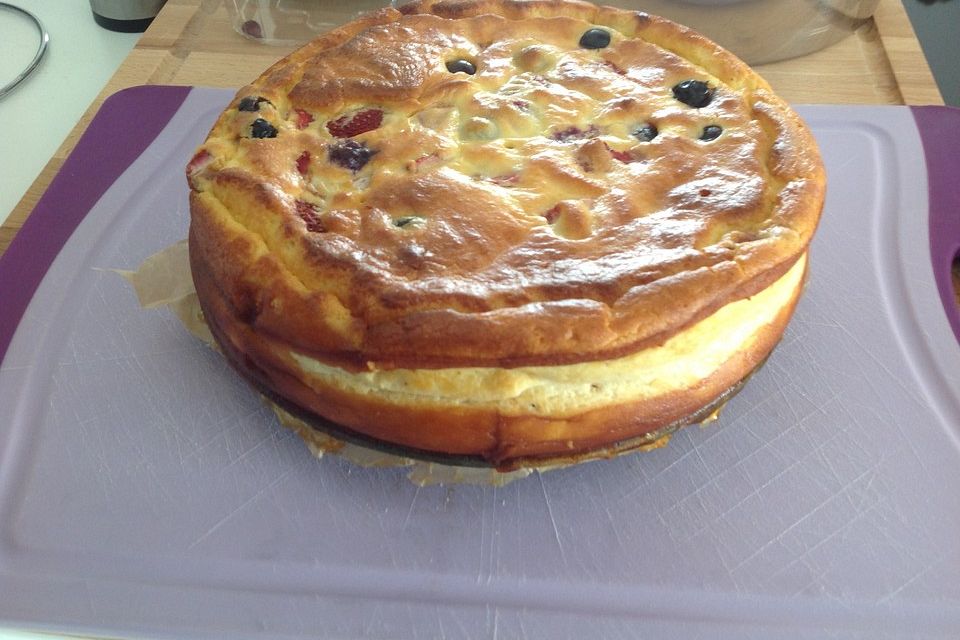 Low Carb Käsekuchen mit Variationen