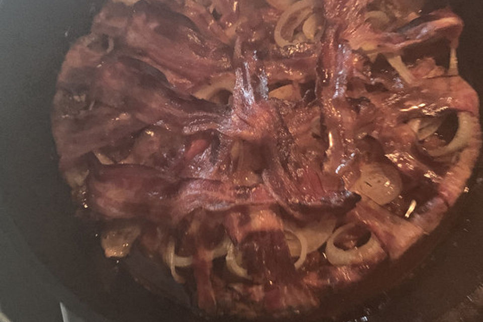 Schichtfleisch aus dem Dutch Oven