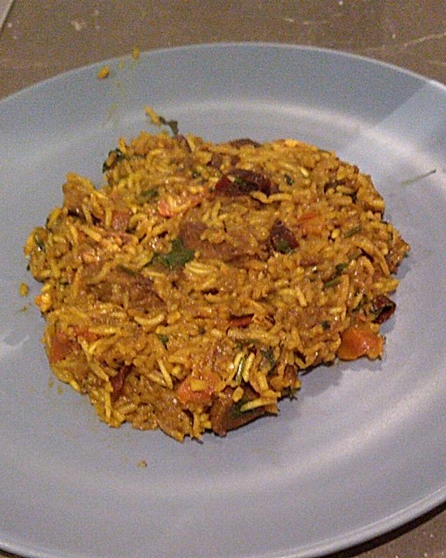 Machboos - Reisgericht mit Hühnchen