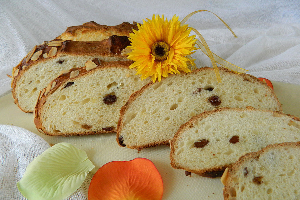 Saftiges Osterbrot mit Joghurt