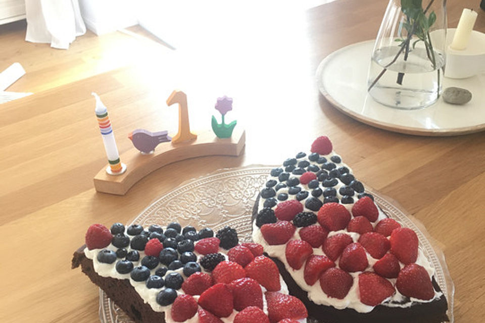 Veganer Schokokuchen ohne Zucker