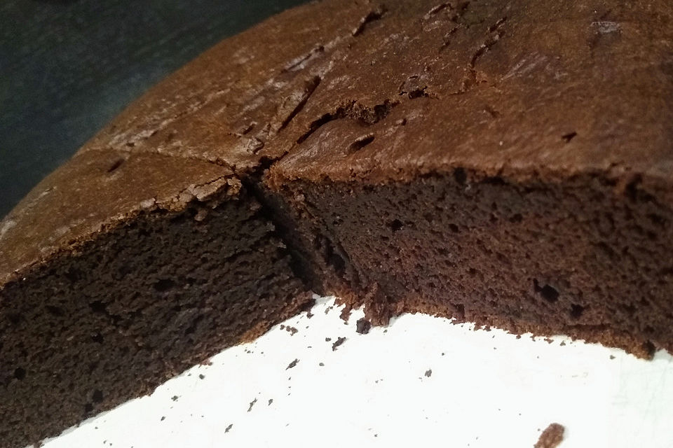Veganer Schokokuchen ohne Zucker Veganer Schokokuchen ohne Zucker