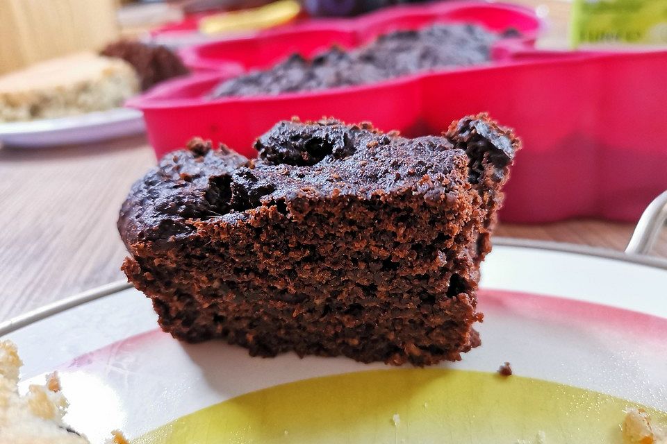 Veganer Schokokuchen ohne Zucker Veganer Schokokuchen ohne Zucker