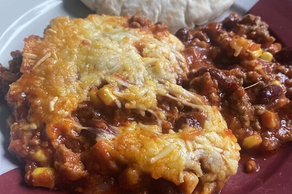 Chili con Carne-Auflauf