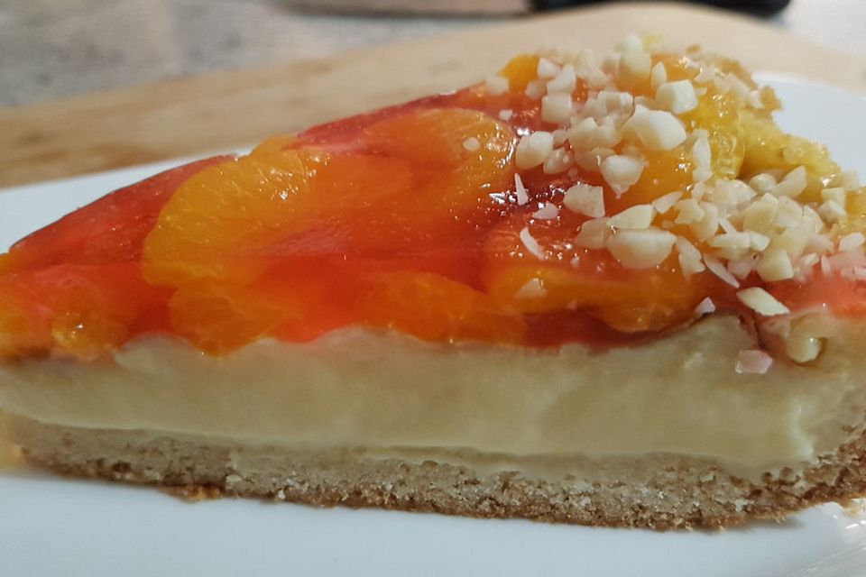 Vegane Mandarinen-Mascarpone-Torte à la Conny