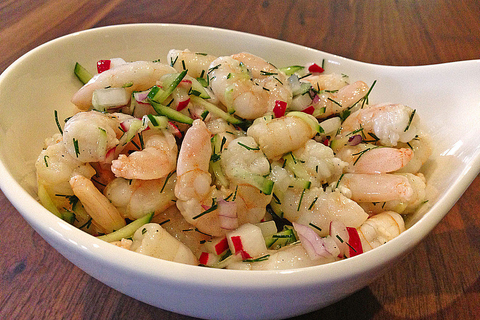 Feuervogels Krabben - Salat