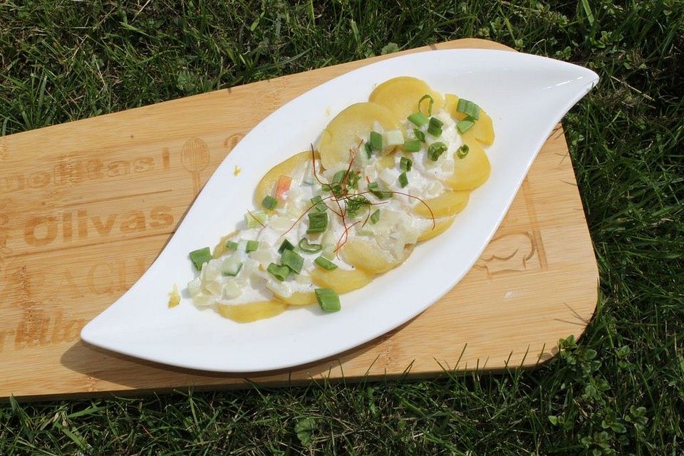 Leichter Kartoffelsalat mit Joghurt