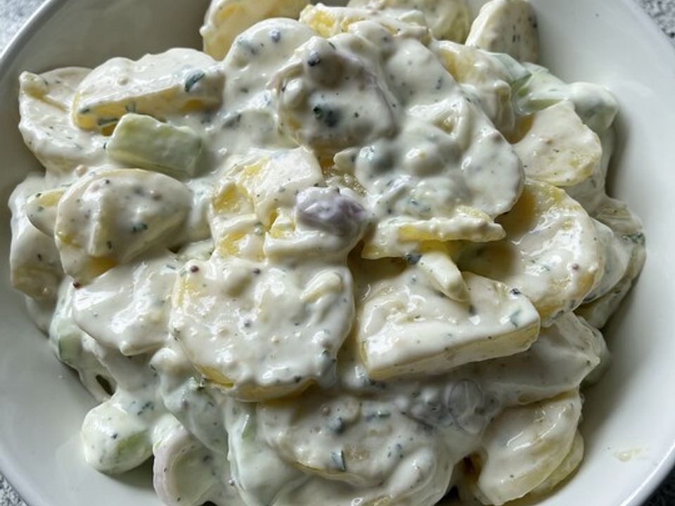 Leichter Kartoffelsalat mit Joghurt von KarinKnorr | Chefkoch