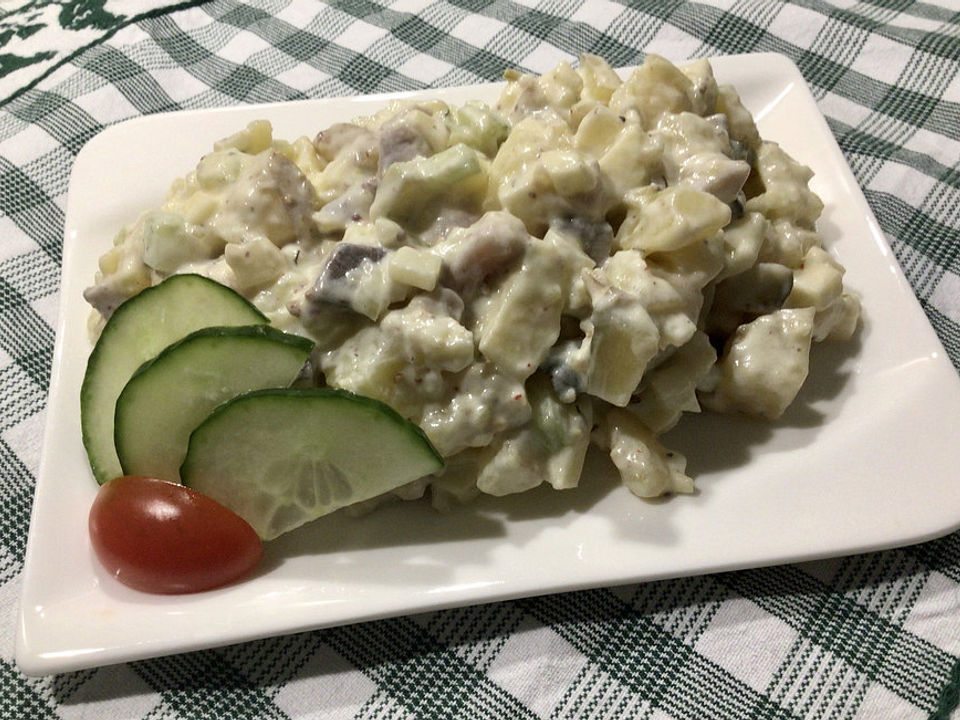 Kartoffelsalat mit Matjes und Joghurt von KarinKnorr| Chefkoch