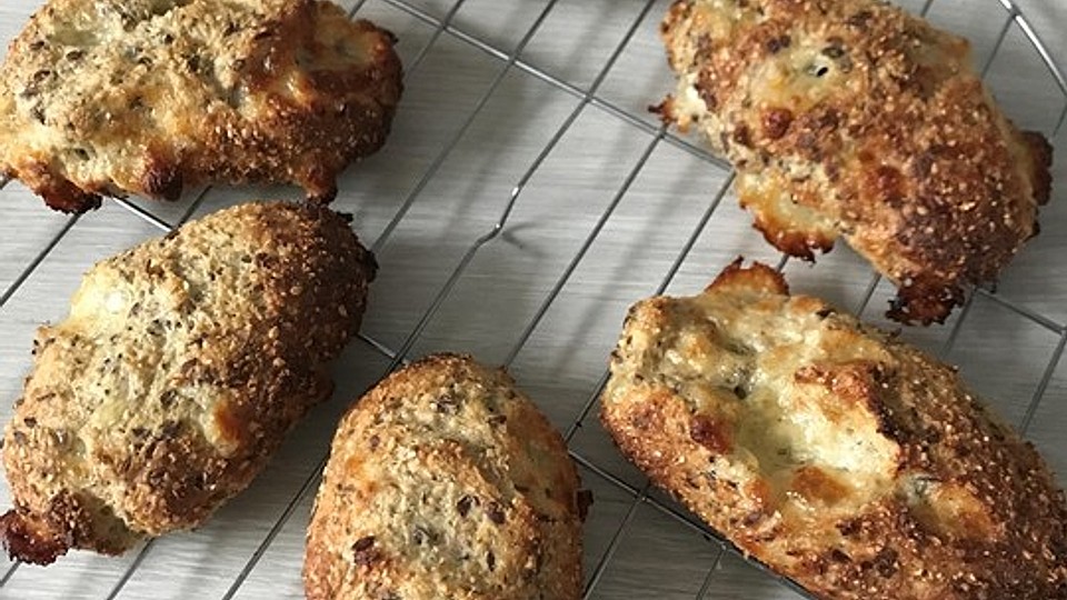 Maddys Low Carb Mozzarella-Brötchen