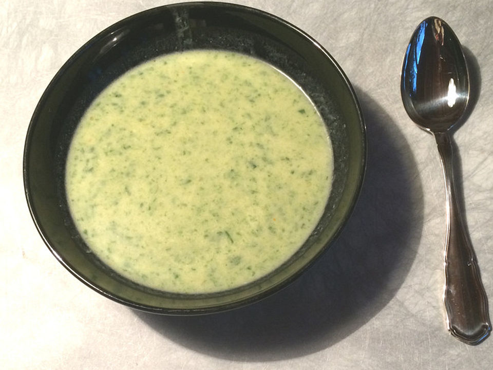Bärlauch-Zucchini-Suppe von hummi81 | Chefkoch