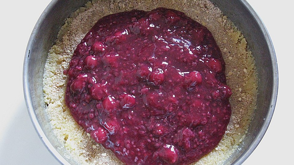 Mascarpone-Torte mit roter Grütze von chiara