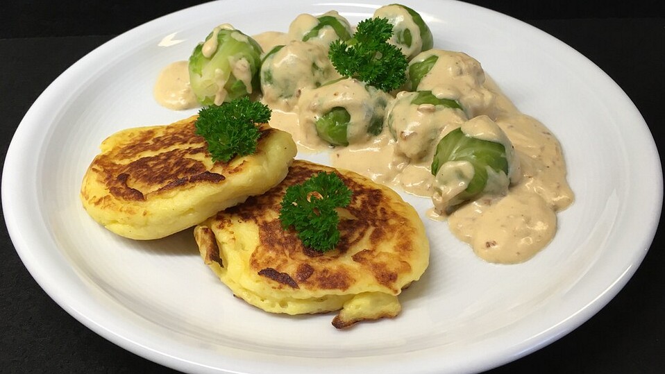 Kartoffelplätzchen aus Kartoffelpüree von Monika