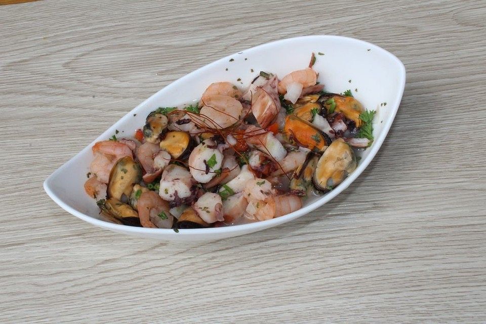 Insalata di mare - Meeresfrüchtesalat