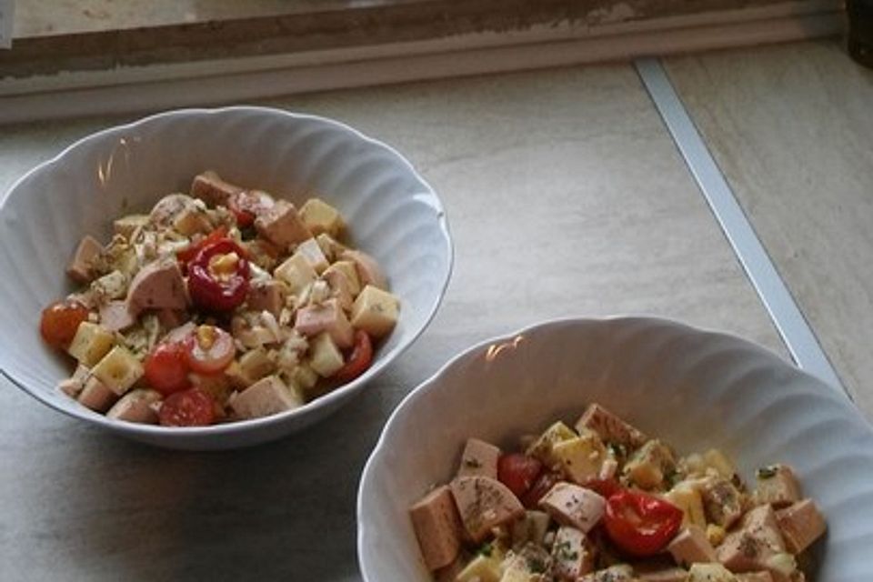 Wurstsalat "Schweizer Art" nach Mamas Rezept