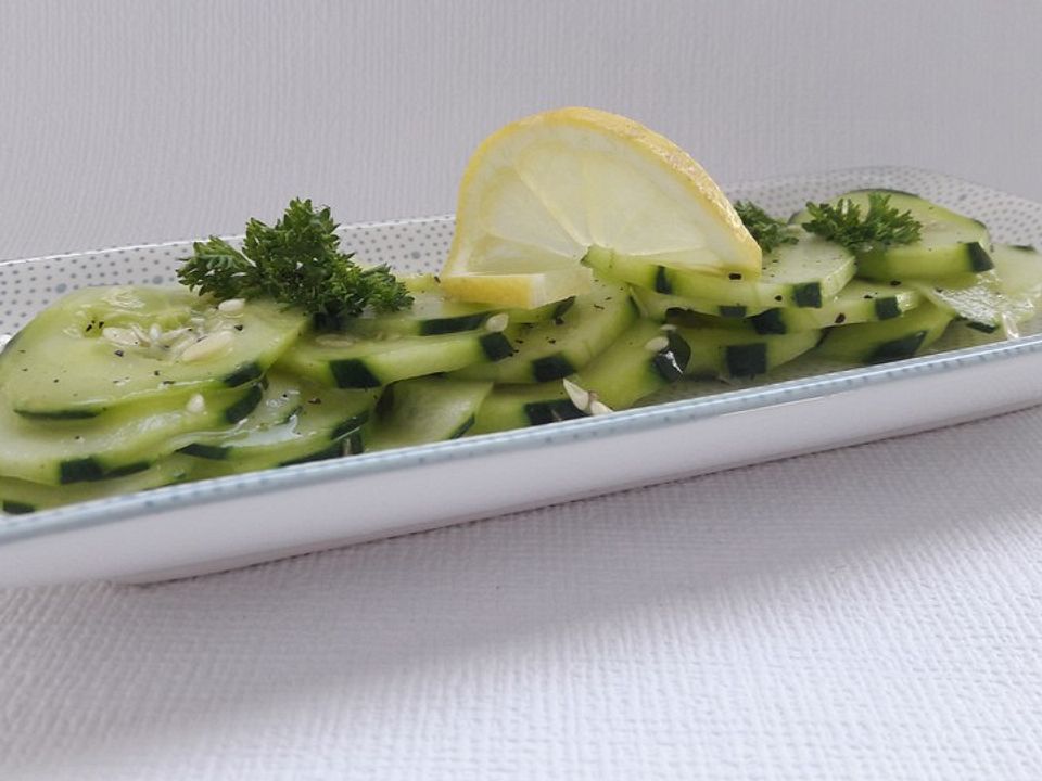 Süßer Gurkensalat von Suse59 | Chefkoch