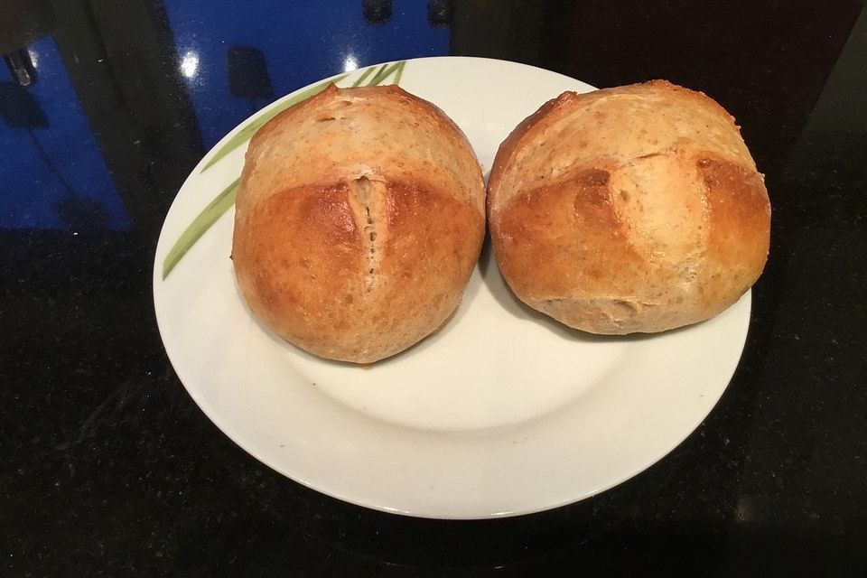 Dinkelvollkorn-Quark-Brötchen