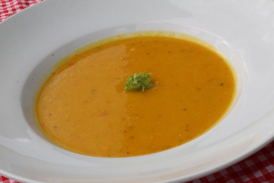 Kürbis-Süßkartoffel-Suppe