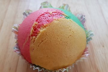 Vegane Regenbogen-Muffins