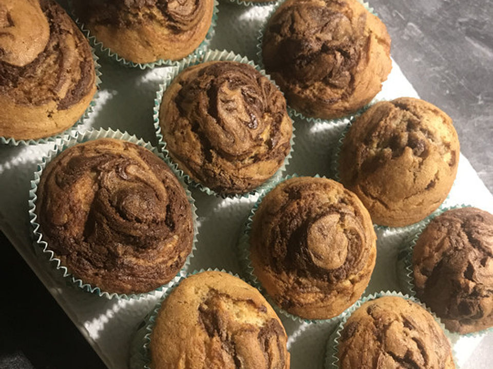 Nutella-Muffins von Dijanaard | Chefkoch