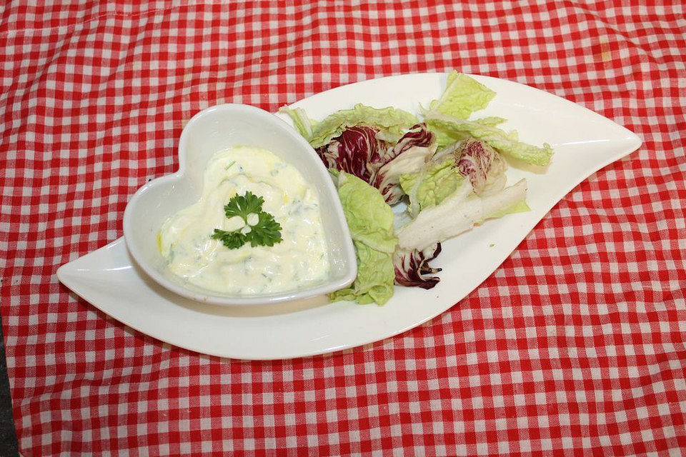 Veganes Joghurtdressing