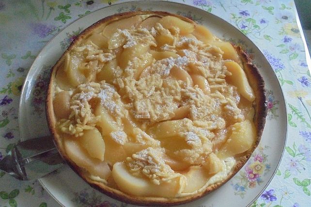 Birnenkuchen mit Karamellguss von Anaid55| Chefkoch